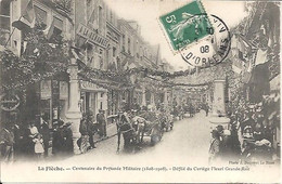 72-SARTHE-LA FLECHE . Défilé Du Cortège Fleuri .centenaire Du Prytanée Militaire - Brulon