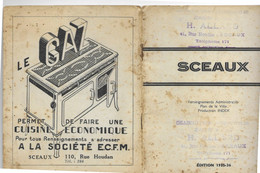 92 Plan Sceaux 1935 36 - Europe