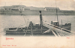 IJmuiden Fort Met Stoombootje Vivat Nummer 912 698 - IJmuiden