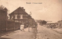 RESSAIX- L'Avenue Léopold - Carte Animée Et Circulé En 1928 - Binche