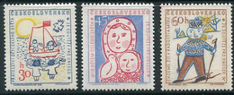 CZECHOSLOVAKIA 1958 UNESCO MNH / **.  Michel  1106-08 - Ongebruikt