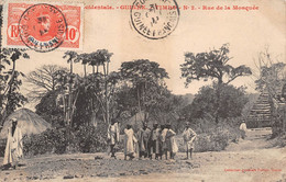 Guinée Occidentale - Guinée - Timbo - Rue De La Mosquée Animée - Guinée