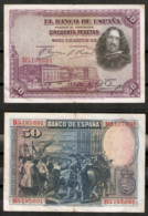 BILLETE DE 50 PESETAS 1928 . VELAZQUEZ - 50 Pesetas
