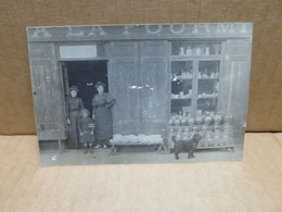 FINISTERE ? Carte Photo Devanture De Commerce Magasin A LA FOURMIE Animation - A Identificar