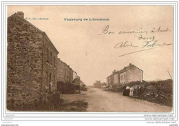 LIBRAMONT ..-- Faubourg ..-- Vers PARIS ( Mme DE BURGAT ) .  Voir Verso . - Libramont-Chevigny