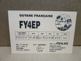 KOUROU (Guyane) Carte Illustrée Radio Amateur - Sonstige & Ohne Zuordnung