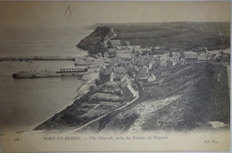 14 Calvados CPA Port En Bessin Vue Générale Prise Des Falaises De Huppain - Port-en-Bessin-Huppain