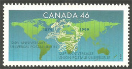 Canada UPU Carte Monde World Map MNH ** Neuf SC (C18-06d) - UPU (Union Postale Universelle)