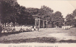 AK Camp De Sathonay - Sur Le Terrain De Manoeuvre - 1925 (58039) - Trévoux