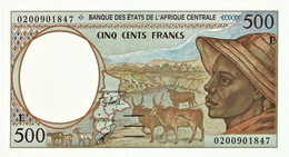 Cameroon - 500 FRANCS - 2002 - Pick 201E.h - UNC. - États De L'Afrique Centrale - Cameroon