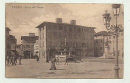 PRATO - PIAZZA DEL DUOMO  - VIAGGIATA  FP - Prato