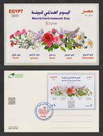 Egypt - 2021 - RARE - Limited Edition - ( Maximum Card - World Environment Day ) - Unused Stamps
