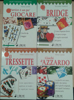 4 VOLUMI SUL GIOCO DELLE CARTE - AA.VV - L'AIRONE - 2003 - M - Casa, Giardino, Cucina