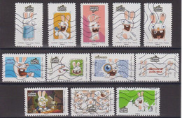 France 2020 Oblitéré: The Lapins Crétins-Dans Ta Bwaaahte Aux Lettres - Used Stamps