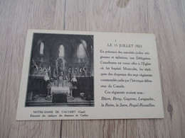 CPA 30 Gard Notre Dame De Vauvert 15/07/1923 Entourée Des Reliques De Notre Dame De Carillon - Otros & Sin Clasificación