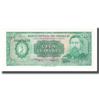 Billet, Paraguay, 100 Guaranies, 1952, 1952-03-25, KM:199b, TTB - Paraguay