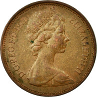 Monnaie, Grande-Bretagne, Elizabeth II, 2 New Pence, 1971, TB+, Bronze, KM:916 - 2 Pence & 2 New Pence