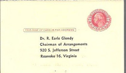 STATIONERY 1953   VIRGINIA - 1941-60