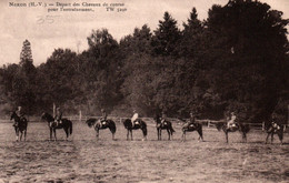 Hippisme - Nexon (Haute-Vienne) Départ Des Chevaux De Course Pour L'entrainement - Carte TW N° 5296 Non Circulée - Paardensport