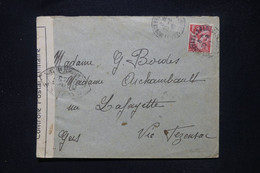 FRANCE - Enveloppe De Montauban Pour Vic Fezensac Avec Contrôle Postale En 1940 - L 108899 - 1921-1960: Periodo Moderno