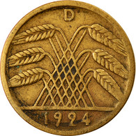 Monnaie, Allemagne, République De Weimar, 5 Rentenpfennig, 1924, Munich, TTB - 5 Rentenpfennig & 5 Reichspfennig
