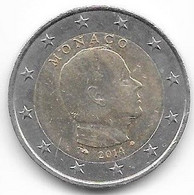 Monaco : 2 Euros 2014. - Monaco