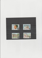 Namibia 1993- (Yvert)  703/06 Used   "Village D'enfants S.O.S." - Namibia (1990- ...)