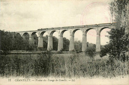 Chantilly * Viaduc Des étangs De Comelle * Passage Du Train * Ligne Chemin De Fer - Chantilly