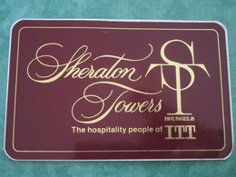 SHERATON TOUVERS (autocollant) - Cafés, Hôtels, Restaurants