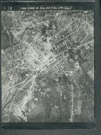 14 Calvados Photo Originale D'époque Bombardement Lisieux Ville Juin 1944 - Oorlog, Militair
