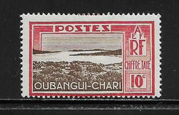 OUBANGUI   ( FROUB - 104 ) 1930  N° YVERT ET TELLIER  TAXE  N° 13   N* - Unused Stamps