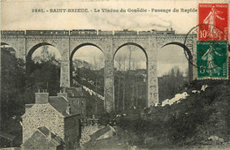 St Brieuc * Le Viaduc Du Gouëdic * Passage Du Train Rapide * Ligne Chemin De Fer - Saint-Brieuc