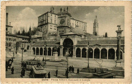 CPA AK UDINE Piazza Vittorio Emanuele E Castello ITALY (397489) - Udine