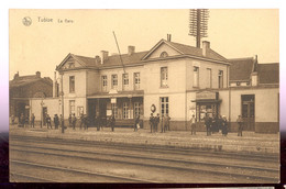 Cpa  Tubize  Gare  1929 - Tubize