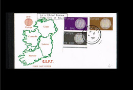 1970 - Europe CEPT FDC Ireland - Cancel Cill Airne [TR087] - 1970