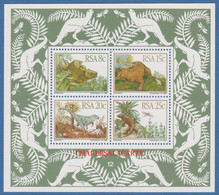 SOUTH AFRICA  1982  PREHISTORIC ANIMALS  M.S. S.G. MS 536  U.M. - Blocs-feuillets