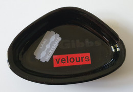 Ancien Cendrier En Verre Gibbs Velours Offert Par OMO - Ashtrays