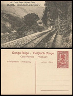 CP/PK 10c - 49 - Chemin De Fer Du Bas Congo  / Spoorweg Van Neder-Congo - Interi Postali