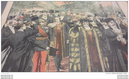 1906 LE CORTÈGE DU LORD MARIE À PARIS - FIN DE FÊTE  UN JEUNE VIVEUR DANS LA CAGE AUX LIONS - LE PETIT JOURNAL - Informations Générales