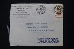 MADAGASCAR - Enveloppe Commerciale De Betroka Pour La France En 1952  - L 109015 - Lettres & Documents