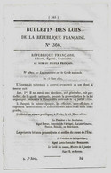 Bulletin Des Lois 366 1851 Aingeray Et Liverdun Chemin De Fer Paris-Strasbourg/Garde Nationale/Timbre Des Titres... - Decreti & Leggi