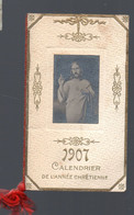 Calendrier 1907 De L'année Chrétienne (PPP32561) - Petit Format : 1901-20