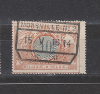 COB 28 Oblitération Centrale MONSVILLE N°2 - 1895-1913