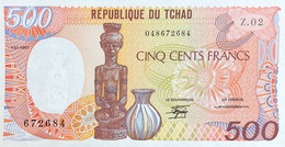 Chad 500 Francs, P-9b (1.1.1987) - UNC - Ciad