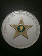 1979 Federazione Dei Maestri Del Lavoro D'Italia Fiera Del Levante Bari Medaglia Medal - Professionnels/De Société