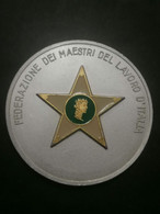 1979 Federazione Dei Maestri Del Lavoro D'Italia Fiera Del Levante Bari Medaglia Medal - Professionali/Di Società