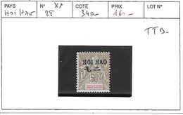 HOI HAO N° 28 ** TTB - Unused Stamps