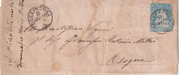 SUISSE 1860 LETTRE DE BELLINZONA - Brieven En Documenten