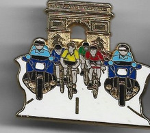 PINsS TOUR DE FRANCE CHAMPS ELYSES SIGNE DELSART - Cyclisme