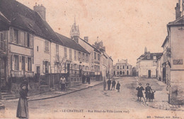 LE CHATELET EN BRIE (77) - LE CHATELET - Rue Hôtel-de-Ville (autre Vue) - Ed. Thibault, Melun - Le Chatelet En Brie